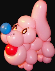Balloon poodle-dog